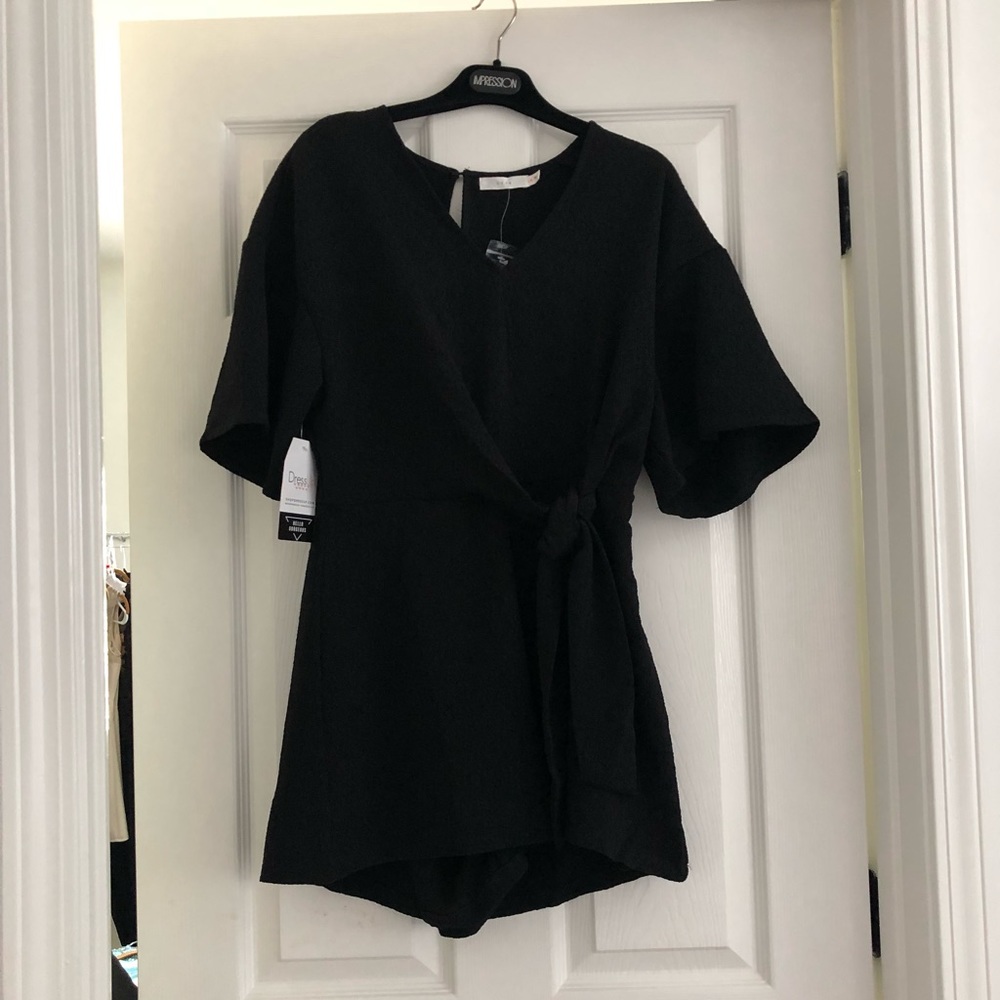 Dress Up black romper